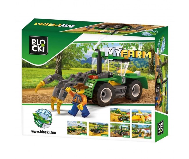 Blocki My Farm, Tractor cu plug