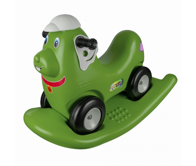 Catel balansoar 2 in 1, verde - ROBENTOYS