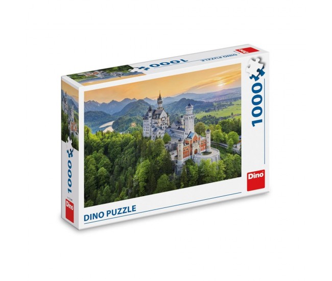 Puzzle Castelul Neuschwanstein, 1000 piese - DINO TOYS