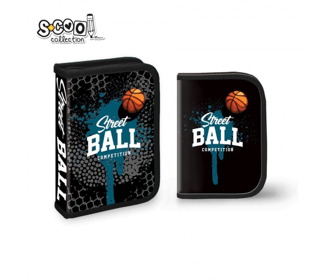 Penar echipat, 1 fermoar, 2 extensii, 32 piese, STREET BALL - S-COOL