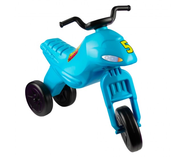 Motocicleta fara pedale, albastru deschis - ROBENTOYS