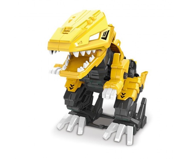 Cuburi constructii Robozaur, cu baterii - T-REX (Tyrannosaurus rex)