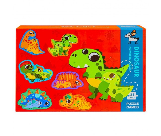 Puzzle din lemn - Dinozauri