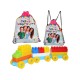 Cuburi constructii in rucsac, 320 piese/570g - ROBENTOYS