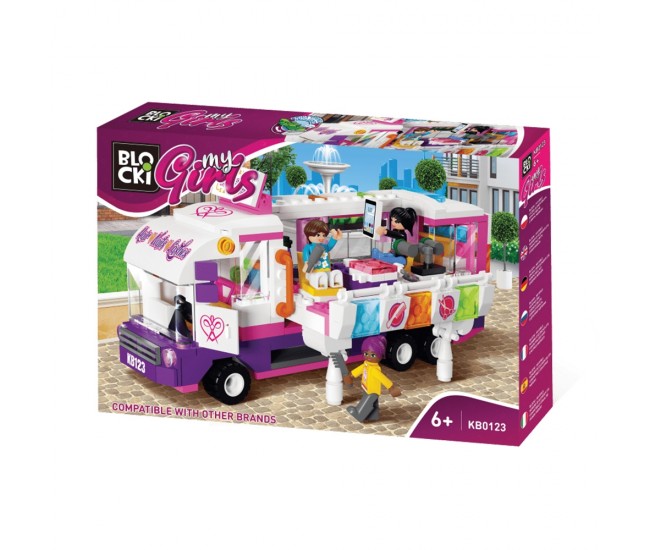 Blocki My Girls, Salonul de coafura mobil, 375 piese