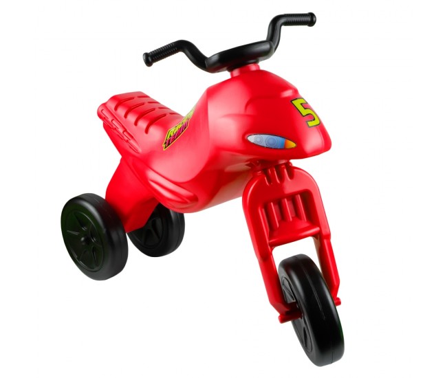 Motocicleta fara pedale, rosie - ROBENTOYS