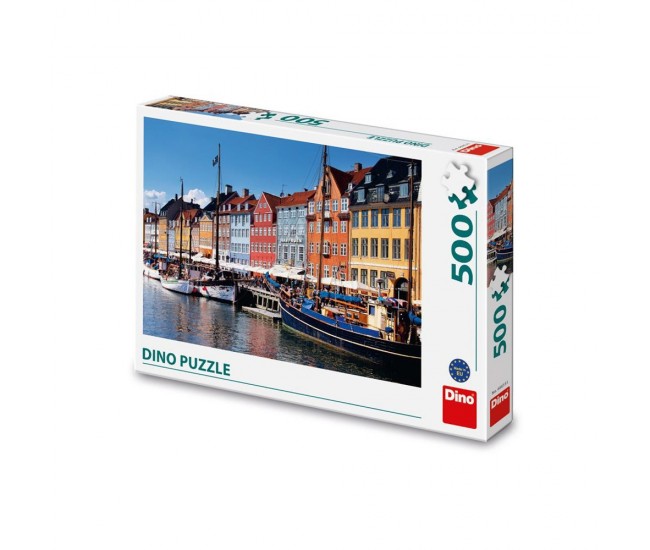 Puzzle Copenhaga, 500 piese - DINO TOYS