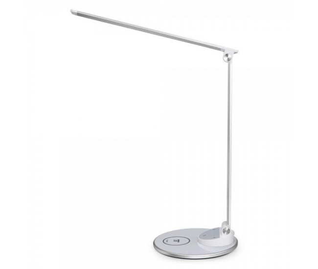 Lampa de birou LED TaoTronics TT-DL69, protectie ochi, control touch, Incarcare Telefon Wireles si USB