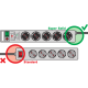 Prelungitor Brennenstuhl Super-Solid 8 prize, Protectie supratensiune, Intrerupator, 2.5m