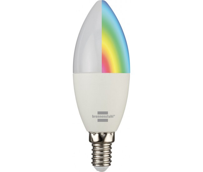 Bec LED RGB Smart Brennenstuhl E14, Control din aplicatie