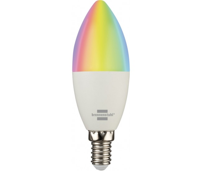 Bec LED RGB Smart Brennenstuhl E14, Control din aplicatie