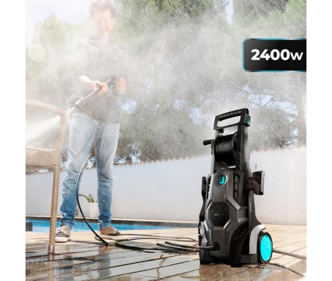 Aparat de spalat cu presiune Cecotec HydroBoost 2400 AdvanceClean, 180 BAR, 480 L h ,2400 W, Accesorii incluse