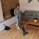 Aspirator vertical cu functie mop Cecotec FreeGo WashVacuum Spray, 250W, Autonomie 30minute, 2 rezervoare, Baza cu autocuratare