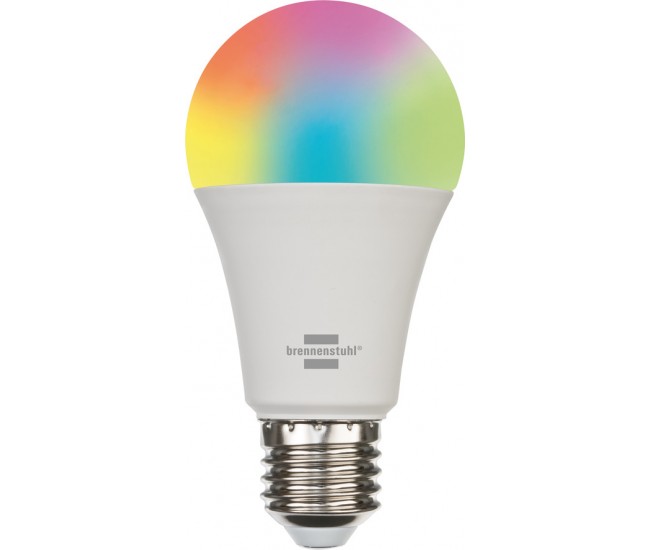 Bec LED RGB Smart Brennenstuhl SB 800, E27, Control din aplicatie