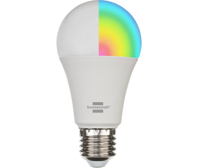 Bec LED RGB Smart Brennenstuhl SB 800, E27, Control din aplicatie