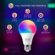 Bec LED RGB Smart NOUS P3Z ZigBee, E27, Control din aplicatie