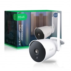 Camera de supraveghere IP WIFI NOUS W7P Smart, Exterior, 3MP, Detectare micare, Night vision