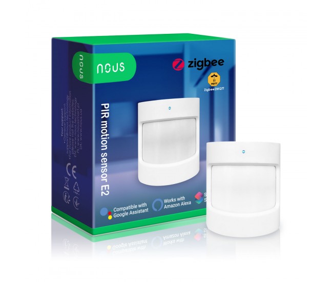 Senzor Smart de Miscare PIR NOUS E2, ZigBee