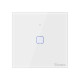 Intrerupator Smart  cu Touch Wifi + RF 433 Sonoff T1 EU TX, 1 canal