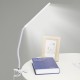 Lampa LED Home DK-6500, cu clema de prindere, brat flexibil, Alimentare USB, Lumina alba, 5W