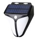 Lampa solara de perete Superfire FF11-F, 6W LED, 280LM, 3 moduri, 1500mAh, incarcare solara si senzor de miscare