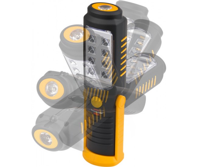 Lanterna de Lucru LED Brennenstuhl 8+1  SMD-LED Multifunctionala, 250 +100 Lumeni