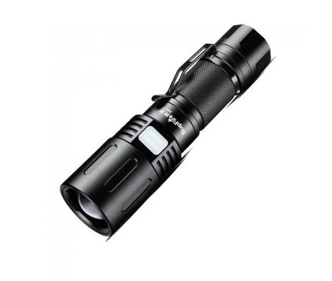 Lanterna LED SupFire X60-T cu Zoom, 36W, 3000 lm, 3400 mAh, incarcare USB, IP34, functie Powerbank