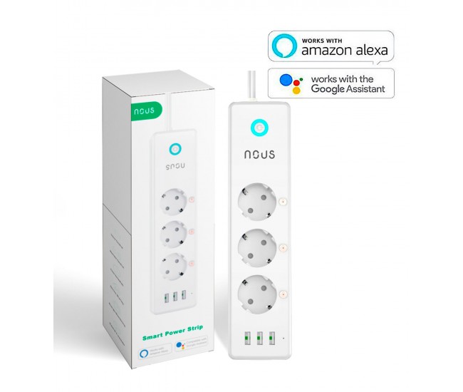 Prelungitor Smart Nous A5, Wifi, 15W. 3.1A