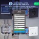 Releu wireless Nous B3T PM, 16A, Tasmota, Matter, Monitorizare energie,Modul Cortina - 2 canal, ESP32