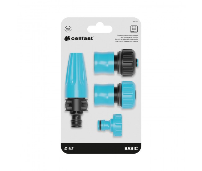 Set duza reglabila Cellfast BASIC, conector 3 4