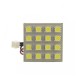 Placa LED SMD 35x35 mm 12V SMD5050 3W lumina alba 320lm inclus adaptoare W5W C5W BA9S CarGuard