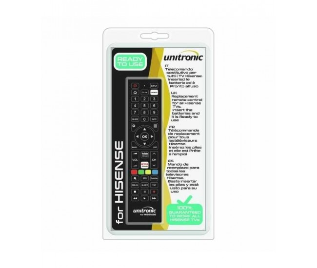 Telecomanda 1720 Unitronic universala compatibila TV LCD Hisense 1720WUNI20190903