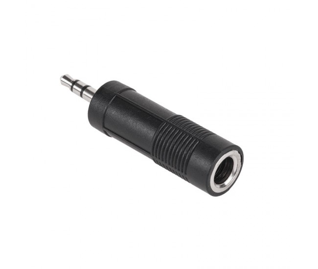 Adaptor Jack 3.5 mm stereo la Jack 6.35 mm stereo mama Goobay