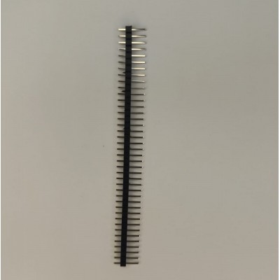 Sir PCB 40pini 2.54mm tata - tata 2.54mm x1 rand rotund tip augat SIR-PCB-40-2.54MM-T-T