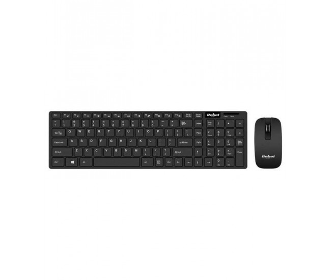 Kit tastatura si mouse wireless WS300 REBEL KOM1002