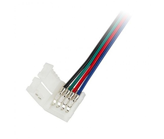 Conector banda LED 10mm 5050 RGB