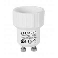 Adaptor soclu mama E14 - GU10 mufa tata max 60W HOME