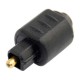 Adaptor conector fibra optica mufa Toslink - soclu optic mini Toslink 3.5 mm LOGILINK CA1016