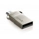 Memorie flash OTG/ USB 2.0 8GB Apacer argintiu