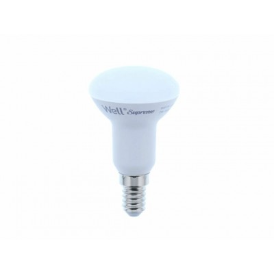 Bec spot LED R50 E14 7W 230V 650lm 6500K lumina rece Supreme Well LEDLC-R507E14-07-WL