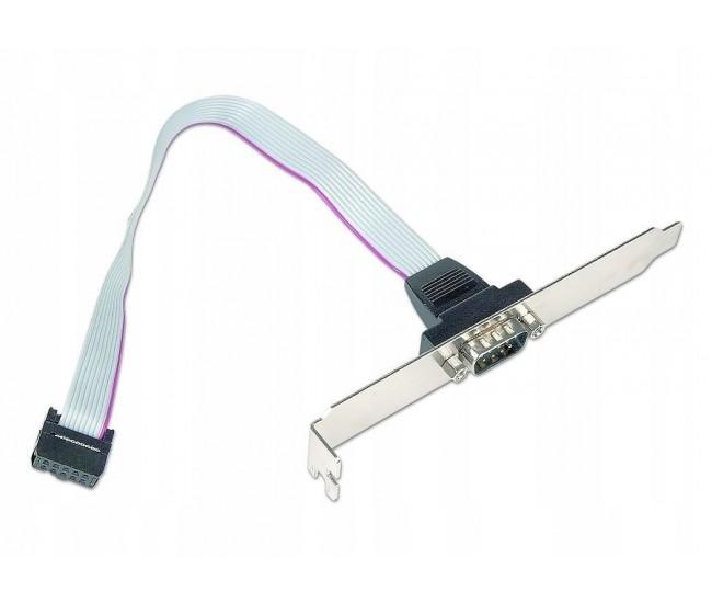 Cablu adaptor conexiune 10pin IDC - D-Sub 9pin mufa 0.25m Cablexpert GEMBIRD CCDB9RECEPTACLE