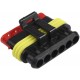 Conector cablu Superseal 1.5 mama mufa 6 pini IP67 TE Connectivity 282090-1