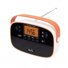 Radio AM-FM portabil Digital LCD ceas desteptator SAL RPR4LCD