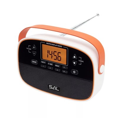 Radio AM-FM portabil Digital LCD ceas desteptator SAL RPR4LCD