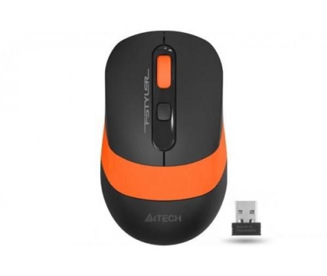 Mouse wireless A4Tech FG10 gaming 2000DPI USB portocaliu