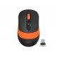 Mouse wireless A4Tech FG10 gaming 2000DPI USB portocaliu