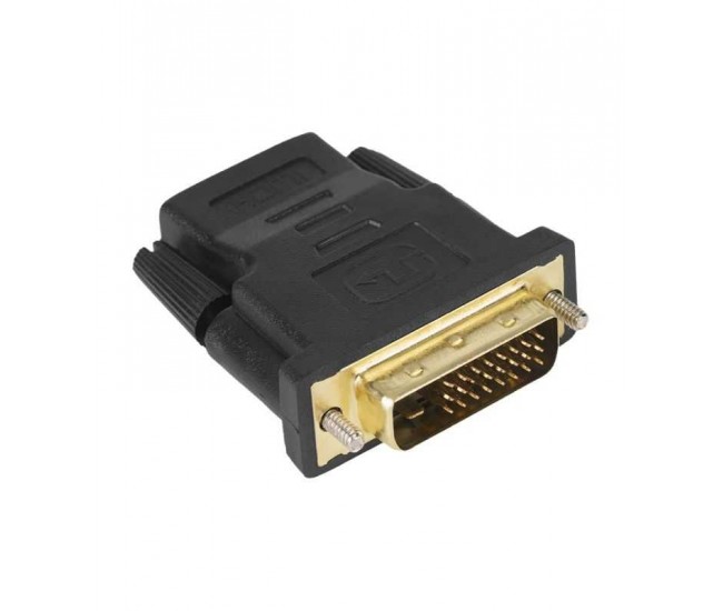 Adaptor DVI-D 24+1 dual link tata - HDMI V1.4 mama High Speed cu Ethernet Full HD aurit Cabletech