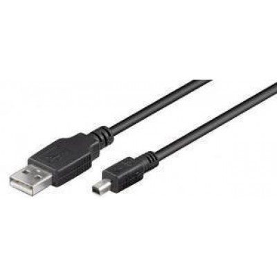 Cablu USB 2.0 USB A tata - mini USB B tata 1.8m Goobay