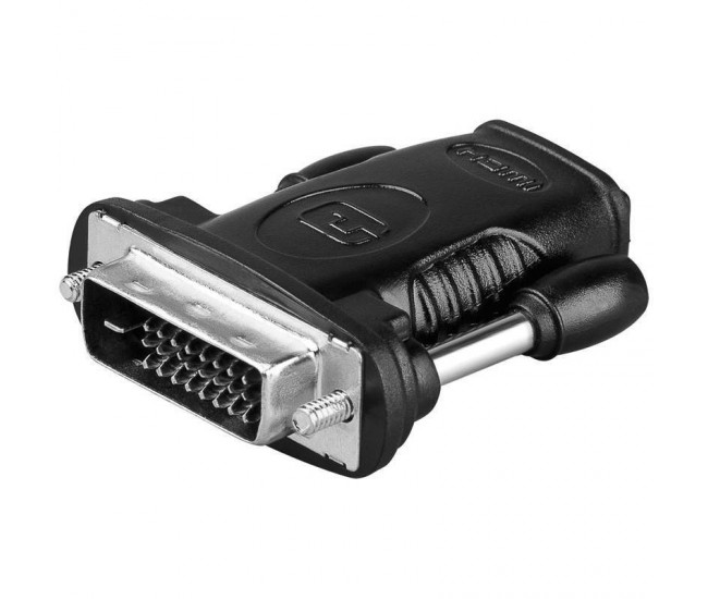 Adaptor DVI-D 24+1 la HDMI mama Goobay