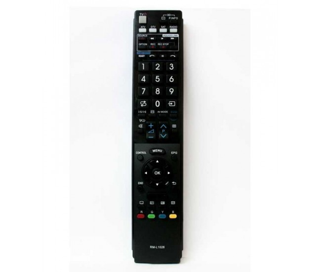 Telecomanda compatibila TV Sharp RM-L1026 IR 1429 (139)